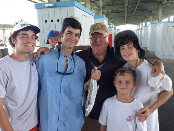 Family Fishing fun Galveston