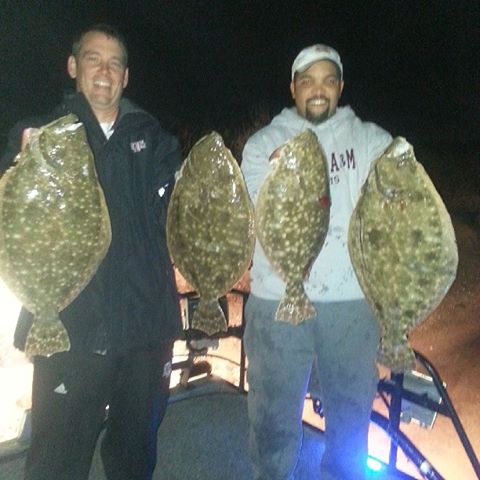 Galveston flounder gigging