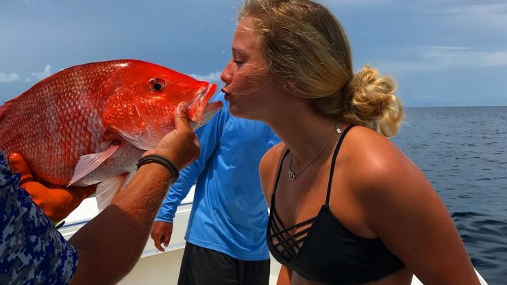 Red Snapper Fishing Charters in Galveston, Texas