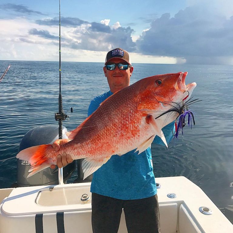 red snapper fishing trip galveston