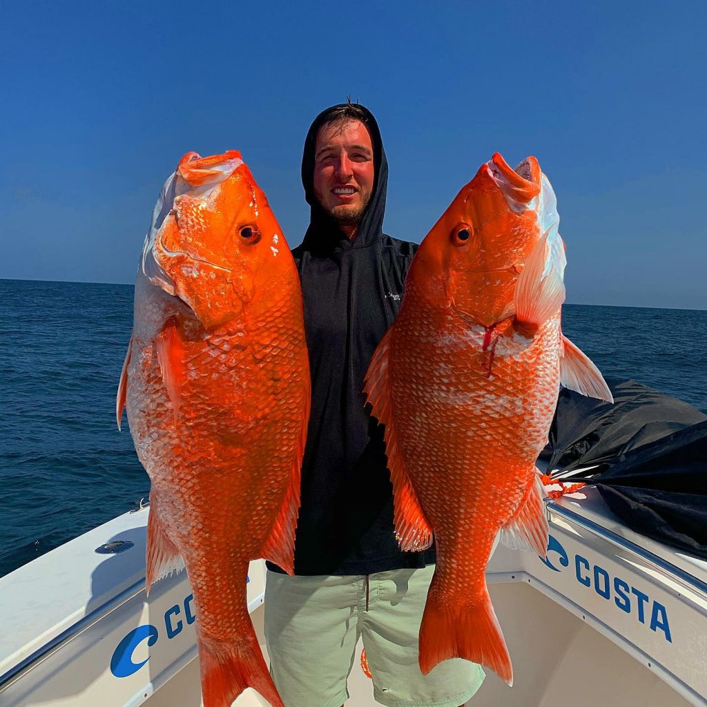 2021 Red Snapper Season in Texas 63 Days Charter For Hire Fishing